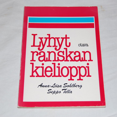 Lyhyt ranskan kielioppi